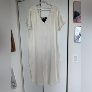 JW Anderson V-Neck Dress (Terry Cloth)